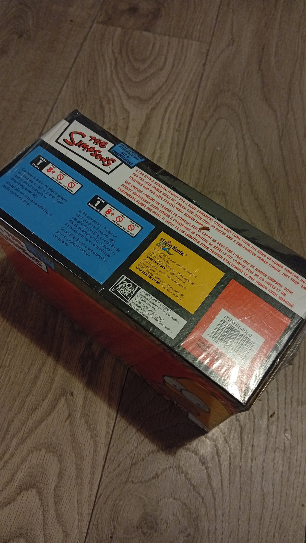 The Simpsons – The Homer Car Model Assembly Kit – Sealed 2003 – Polar Lights
