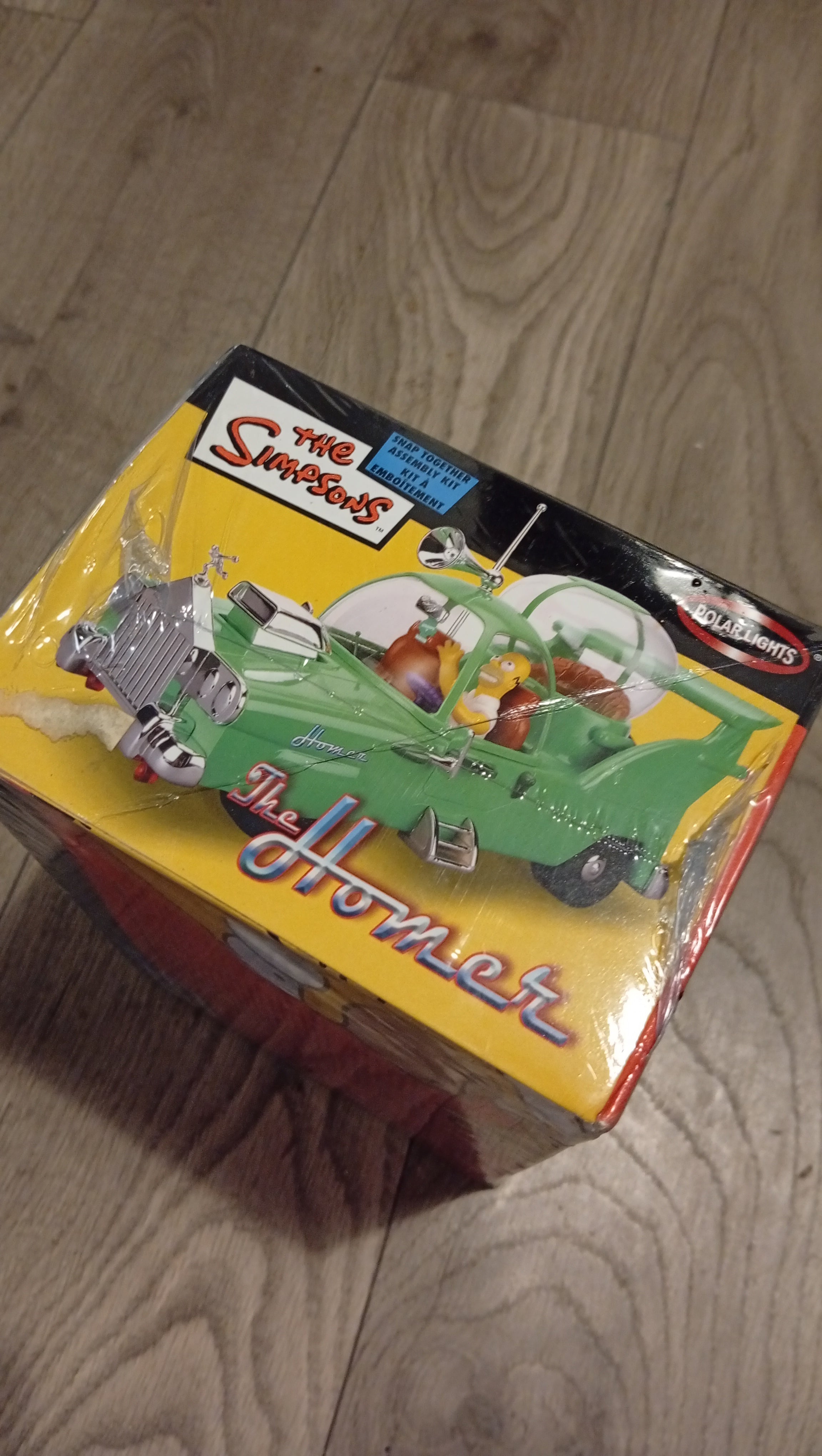 The Simpsons – The Homer Car Model Assembly Kit – Sealed 2003 – Polar Lights
