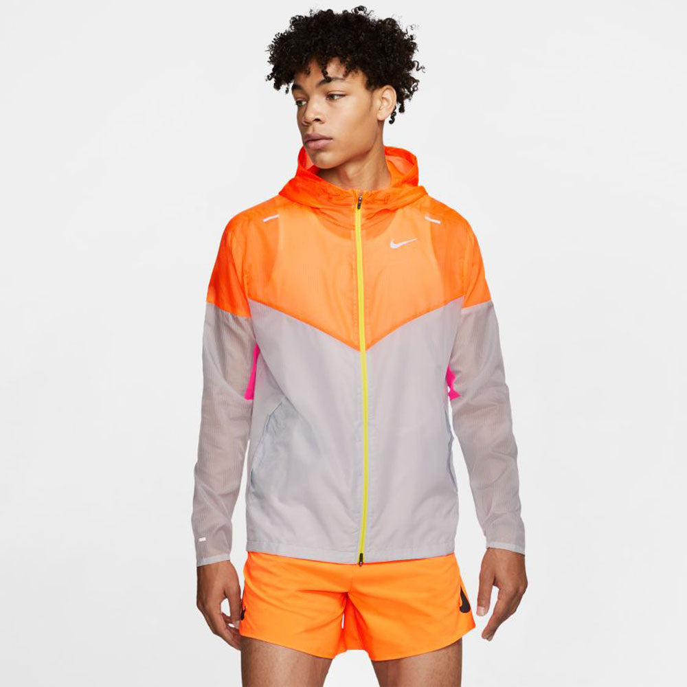 Nike Windrunner Repel - Orange/Pink/White - Large