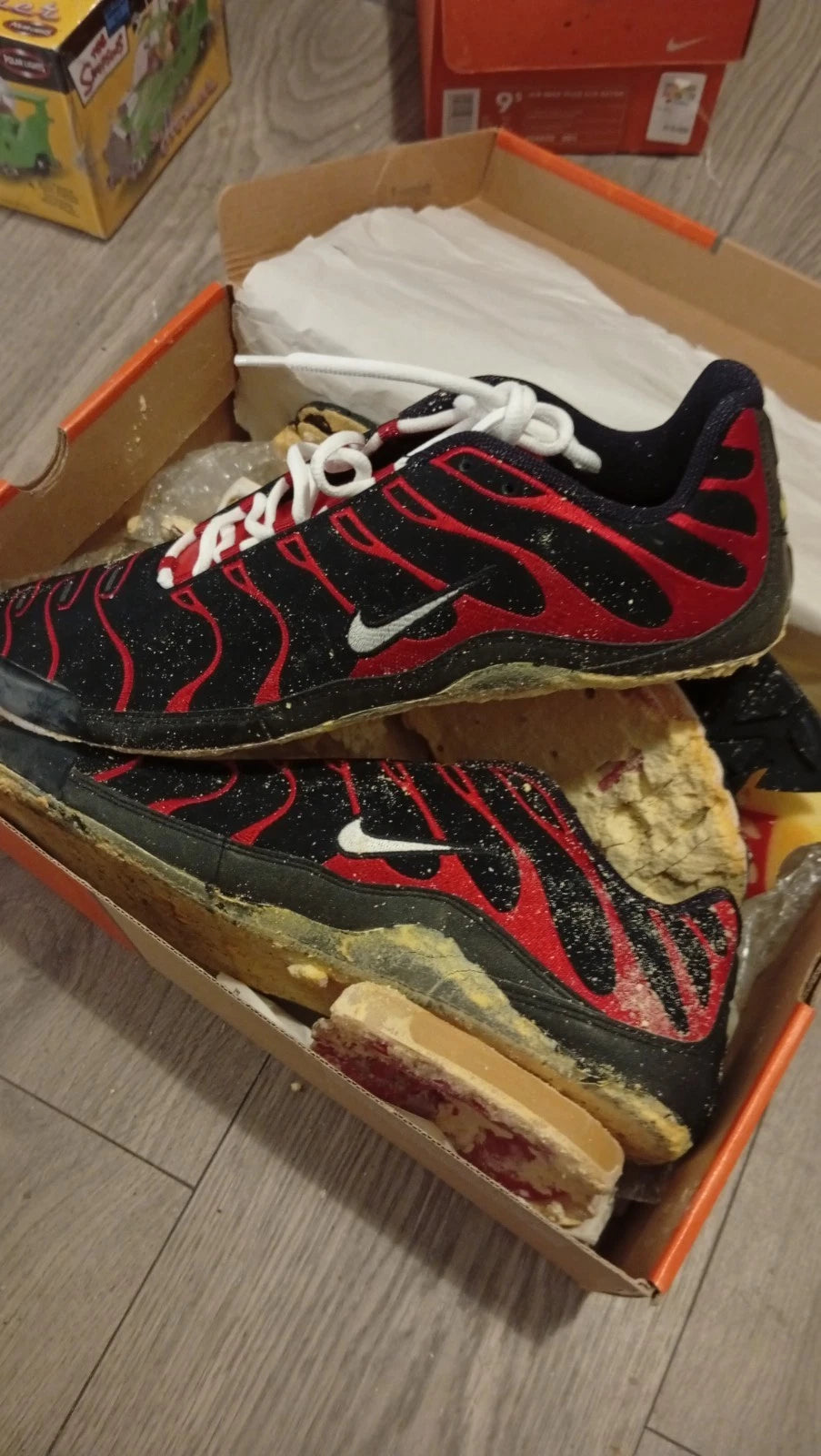 Nike Air Max Plus TN 'Leather' Varsity Red - 2000 - UK 11